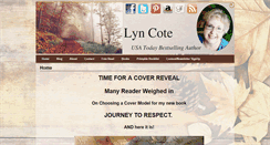 Desktop Screenshot of booksbylyncote.com